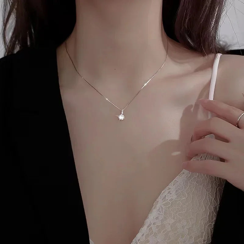 Bailee | Elegant Zirkonhalsband – Minimalistisk Design För Alla Tillfällen 4
