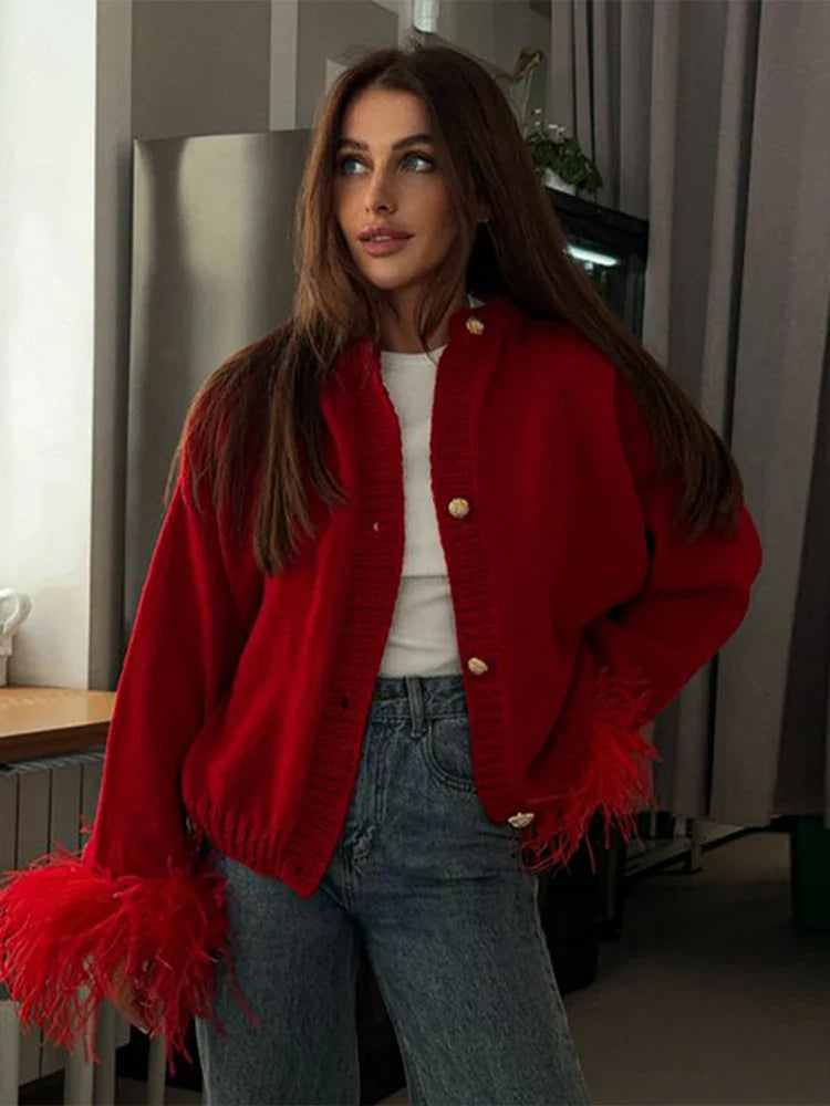 Tiffany | Elegant Stickad Kofta – För Lyxiga Och Bekväma Outfits 4