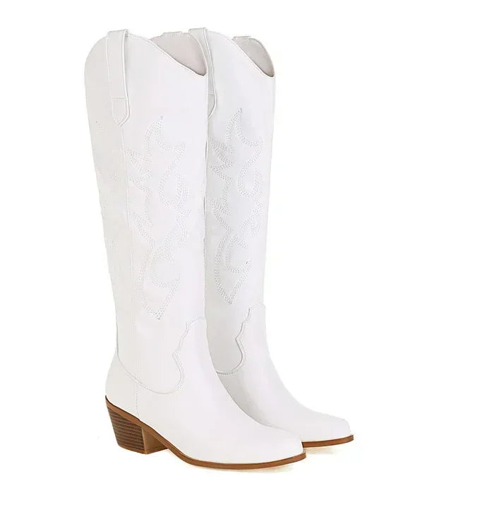 Ulrika | Dam Eleganta Stövlar – Spetsig Tå för Stil och Komfort 7