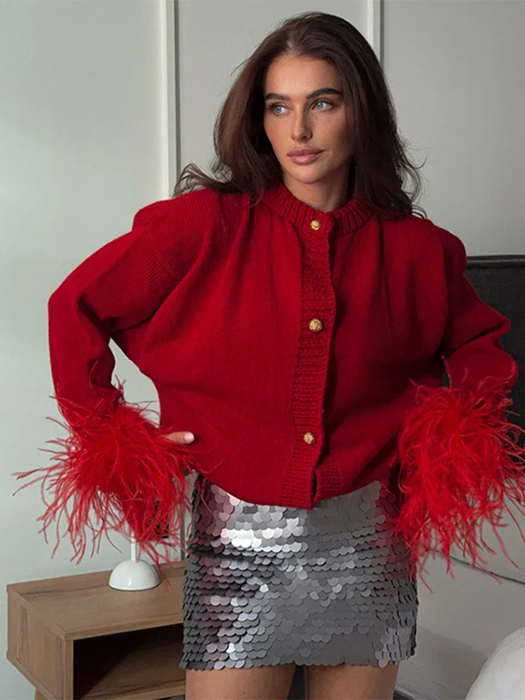 Tiffany | Elegant Stickad Kofta – För Lyxiga Och Bekväma Outfits 3