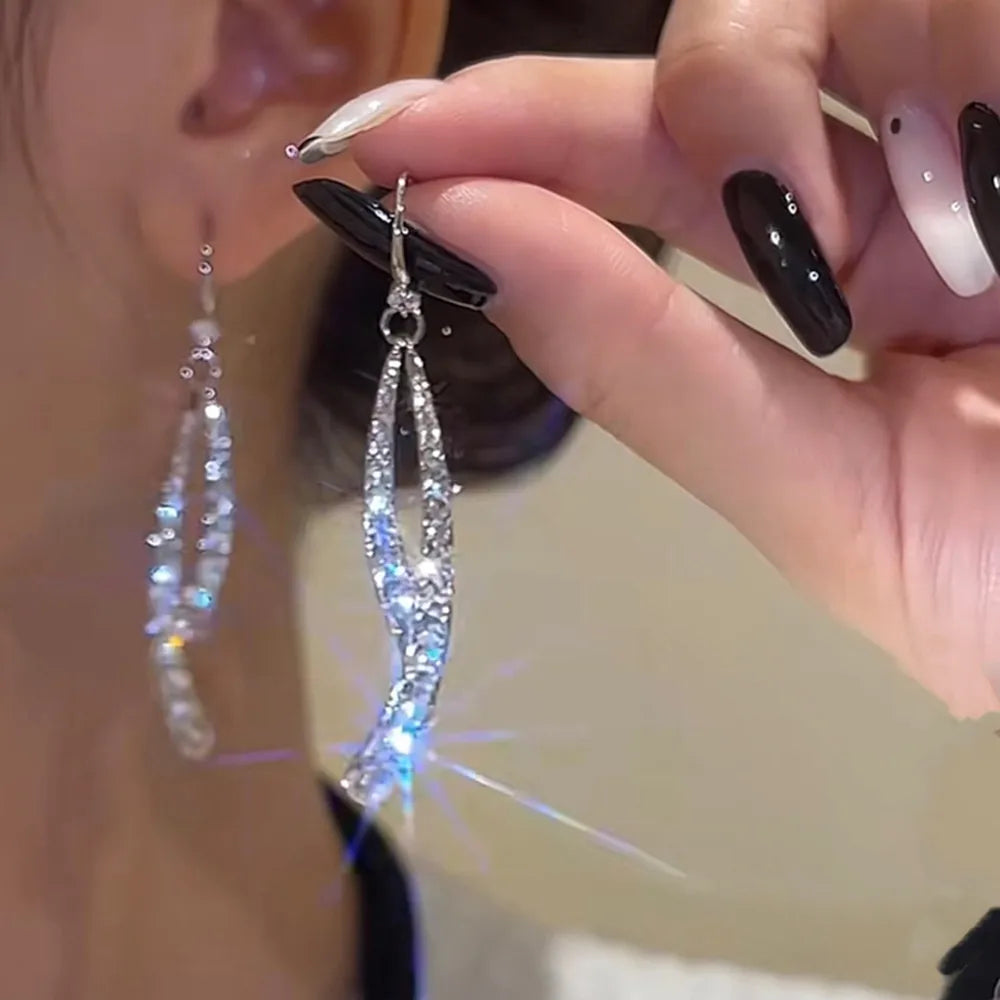 Ulyssia | Glänsande Zirkon Halsband Dam – Dubbelskikt för Elegant Stil 25