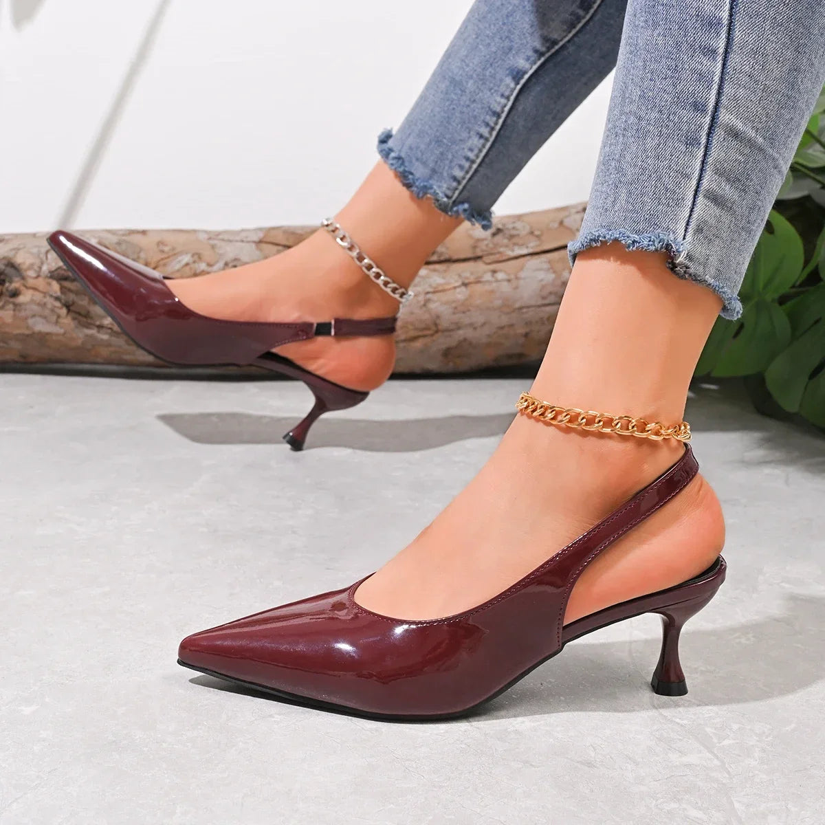 Allegra | Eleganta Spetsiga Tå Sandaler Dam – För Alla Tillfällen 2