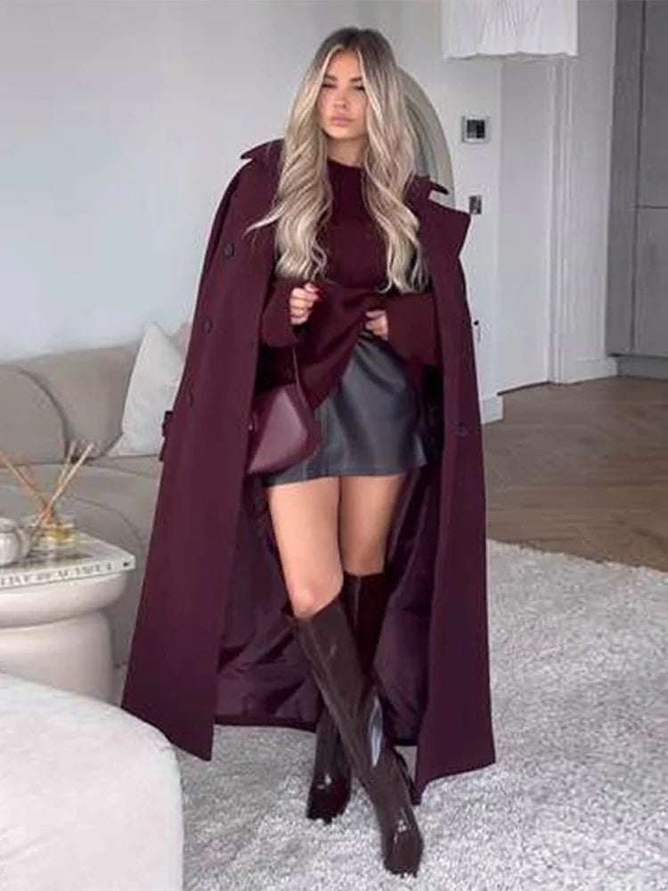 Rubin | Lyxig Faux Päls Överrock – Vintermode För Att Hålla Dig Varm Och Trendig 1