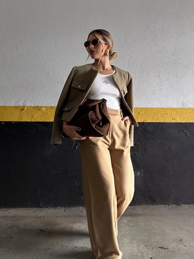 Emberly | Elegant Herr Ullrock Med O-Hals För Stil Och Komfort 2