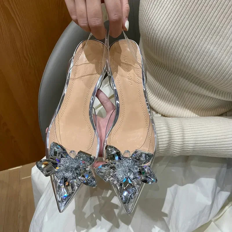 Clara | Eleganta Höga Klackar – Kristalldesign För En Glamourös Look 4