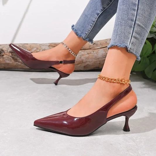 Allegra | Eleganta Spetsiga Tå Sandaler Dam – För Alla Tillfällen 1