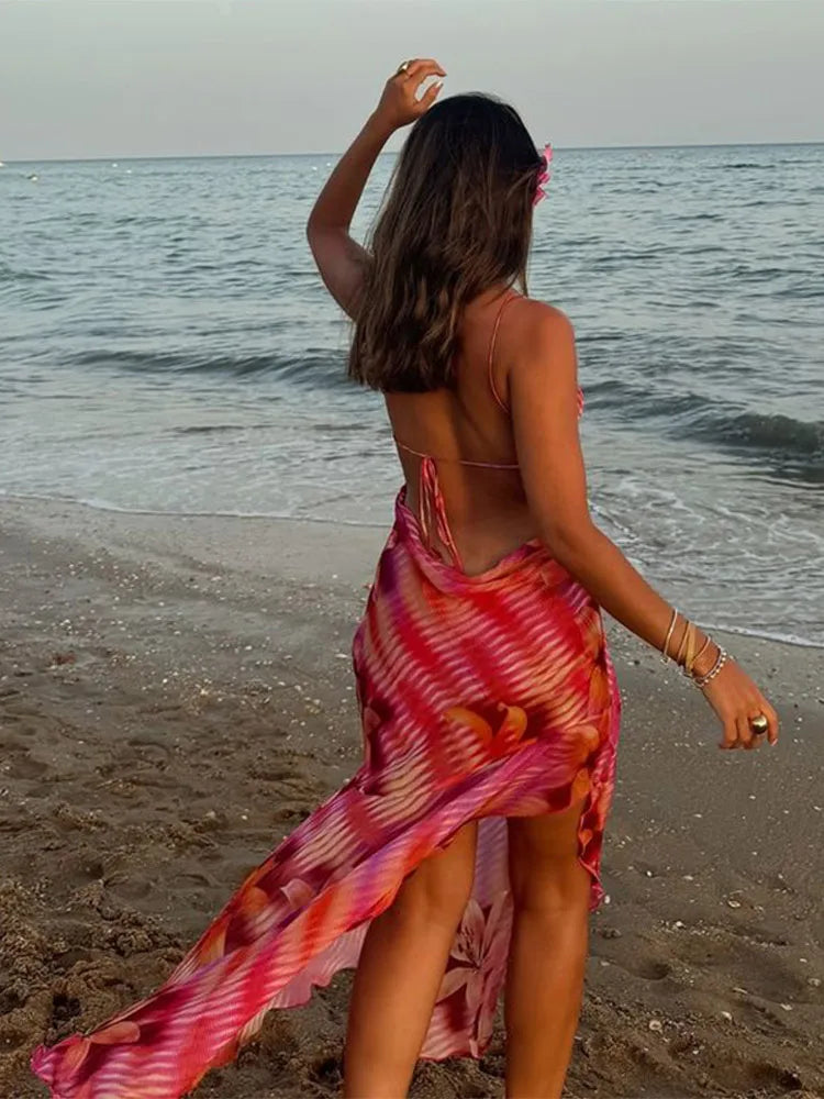 Zahira | Elegant Rygglös Snörningspressklänning – För Festliga Tillfällen 6