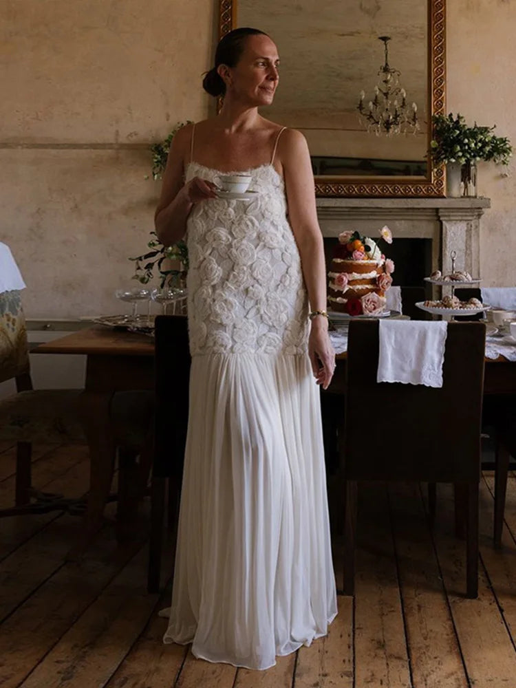 Josephine | Blommig Sommarklänning Dam – Vintage Charm och Elegant Silhuett 2