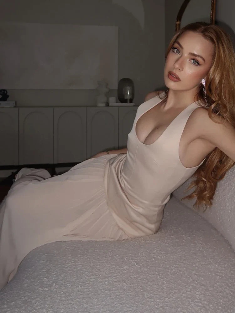 Giada | Elegant Ärmlös Midjeklänning För Damer – Tidlös Sommarklänning 4