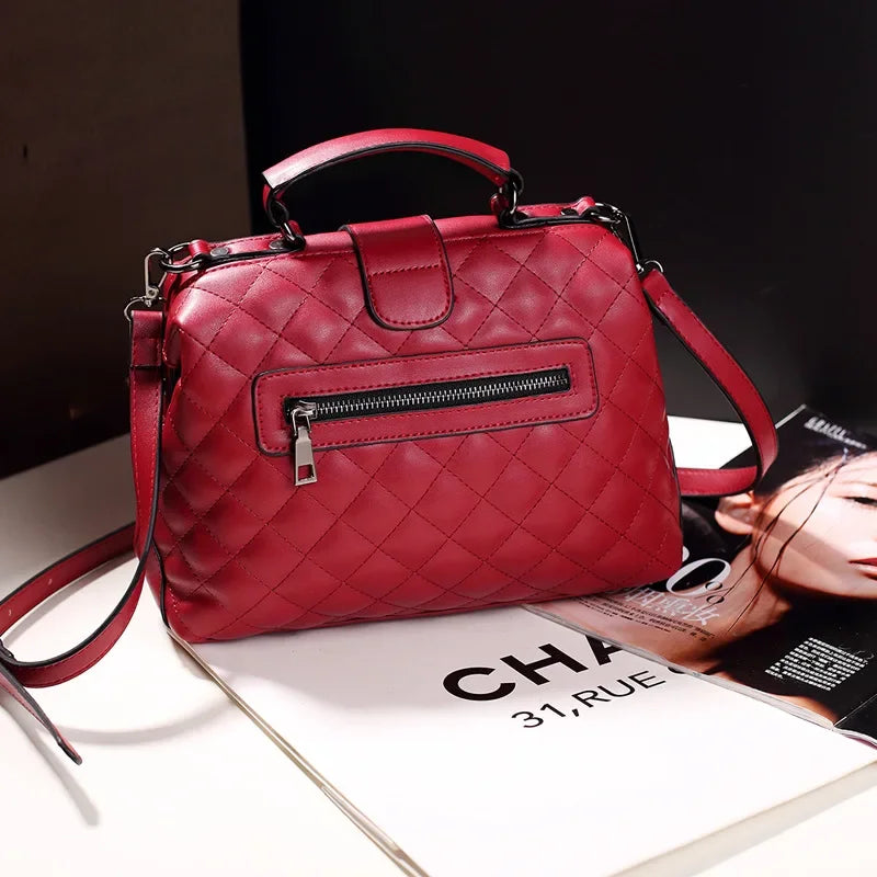 Elva | Lyxig Vintage Läderhandväska Dam För Tidlös Elegans 6