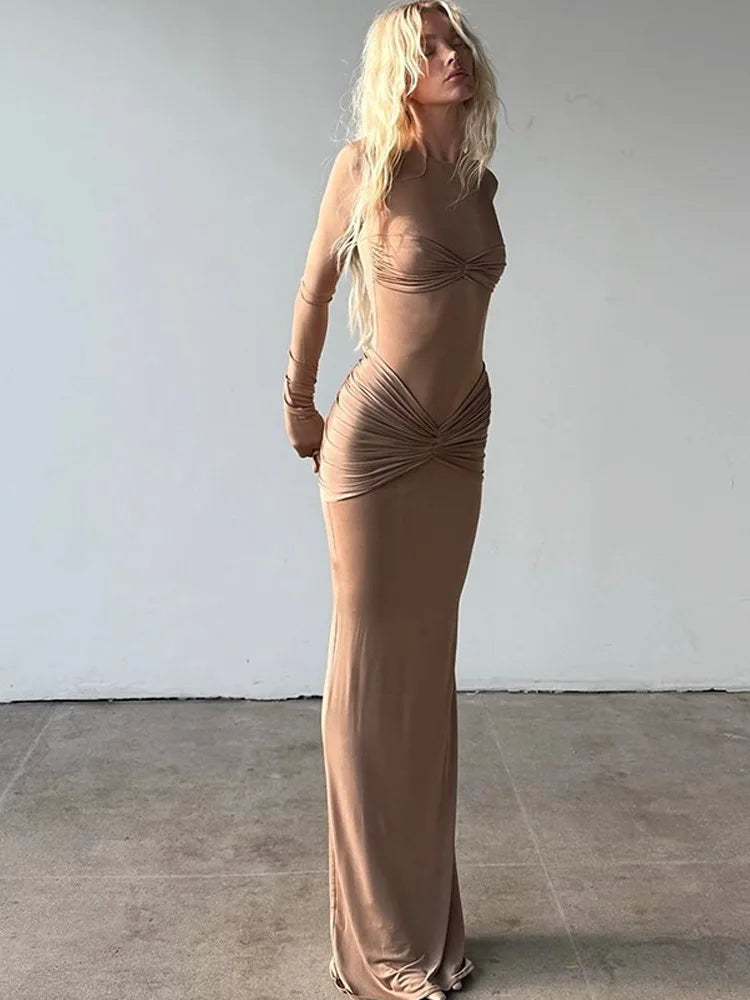 Vita | Elegant Vit Klänning Dam – Hög Stretch Och Tidlös Stil 2