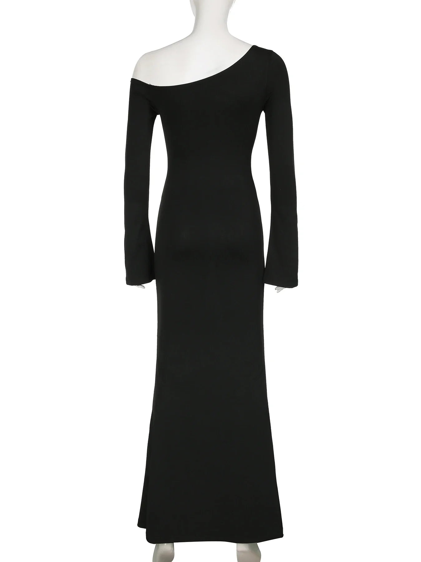 Viridis | Elegant Klänning Dam – Snedskuren Halsringning för Fest och Vardag 6