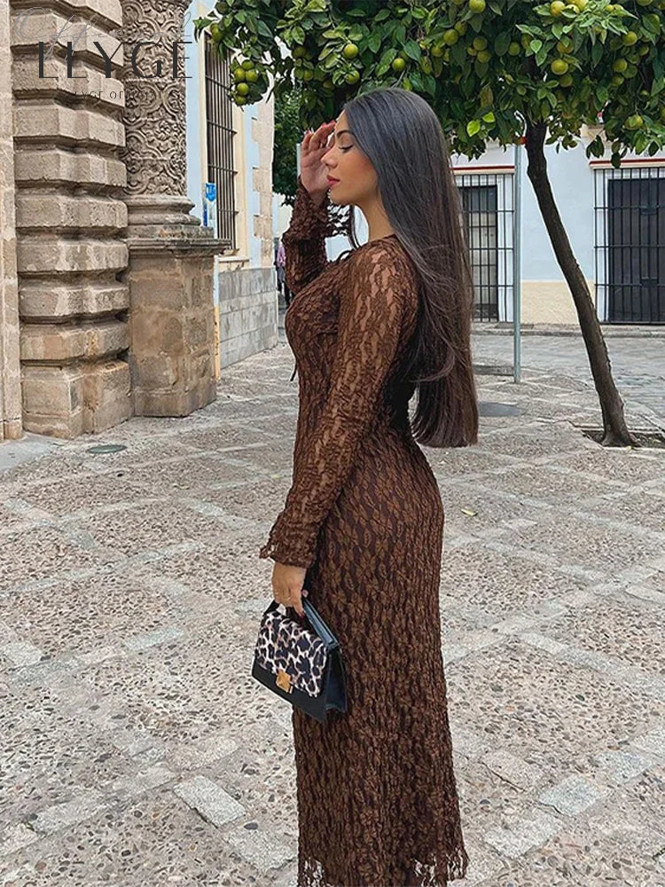 Sophia | Elegant Vit Spetsklänning – Perfekt För Varje Tillfälle 4