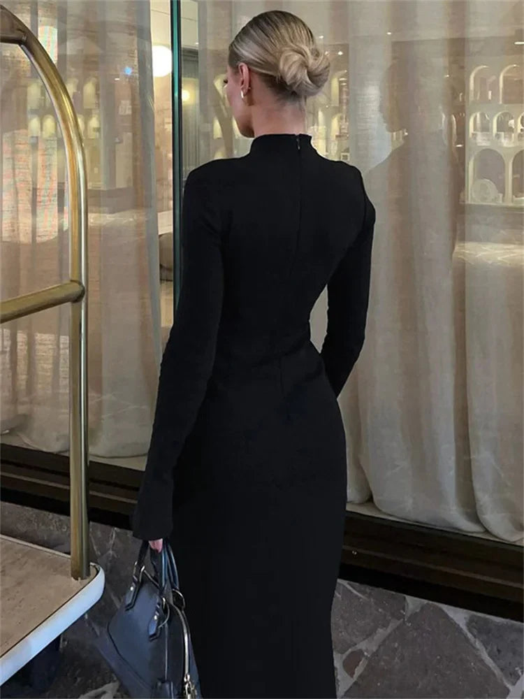 Sofia | Elegant Dam Maxiklänning – Med Fickor och Lång Silhuett 7