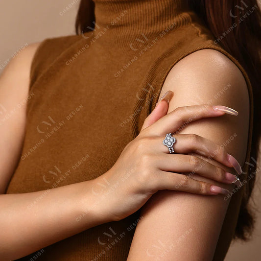 Urbana | Lyxig Silverring – Rund Klippt För Tidlös Elegans och Stil 1