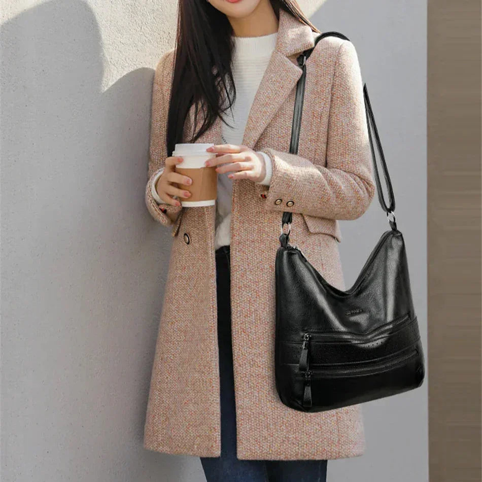 Ineke | Elegant Axelväska Dam – Veganskt Läder för Alla Tillfällen 4