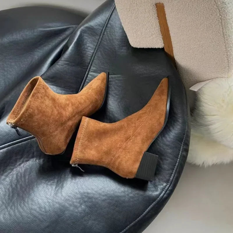 Ulyana | Eleganta Leopardmönstrade Skor – Spetsig Tå För Kontorslooks 6