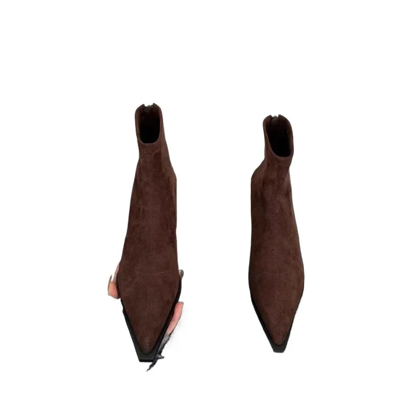 Ulyana | Eleganta Leopardmönstrade Skor – Spetsig Tå För Kontorslooks 3