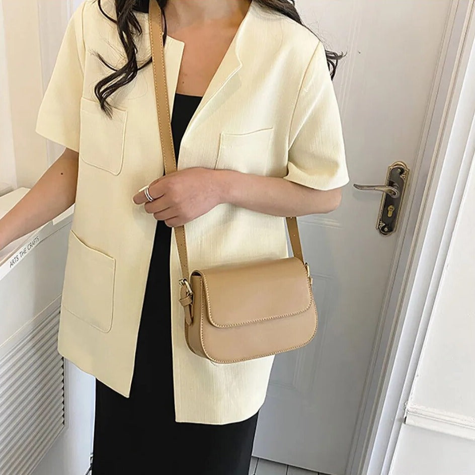 Karien | Handgjord Handväska Dam – Veganskt Läder för Stil och Funktion 15