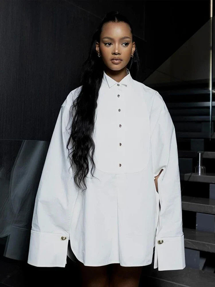 Salma | Elegant Chiffongskjorta – Bekväm Stil för Alla Tillfällen 2