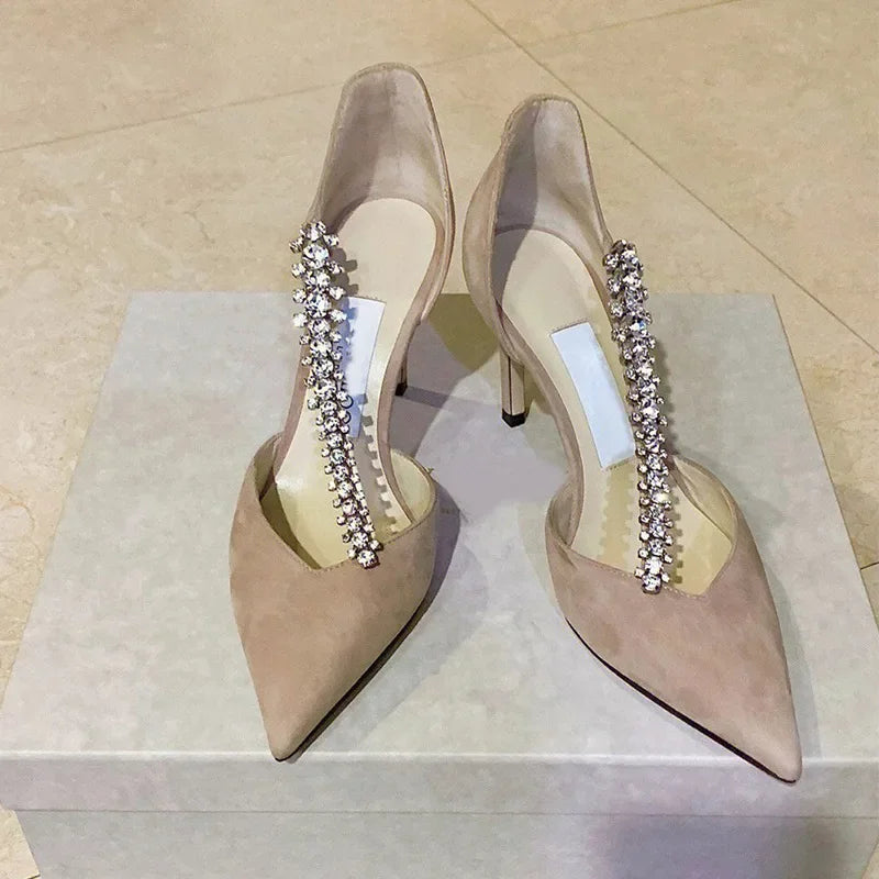 Amara | Glittrande Högklackade Skor – För Eleganta Tillfällen 5