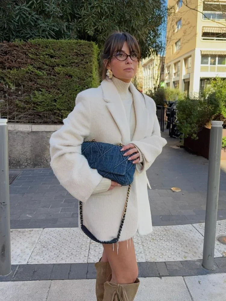 Donny | Elegant Långärmad Kappa – Ullblandning För Kalla Dagar 2