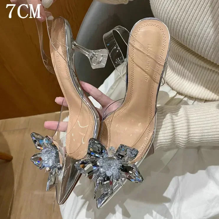 Clara | Eleganta Höga Klackar – Kristalldesign För En Glamourös Look 7