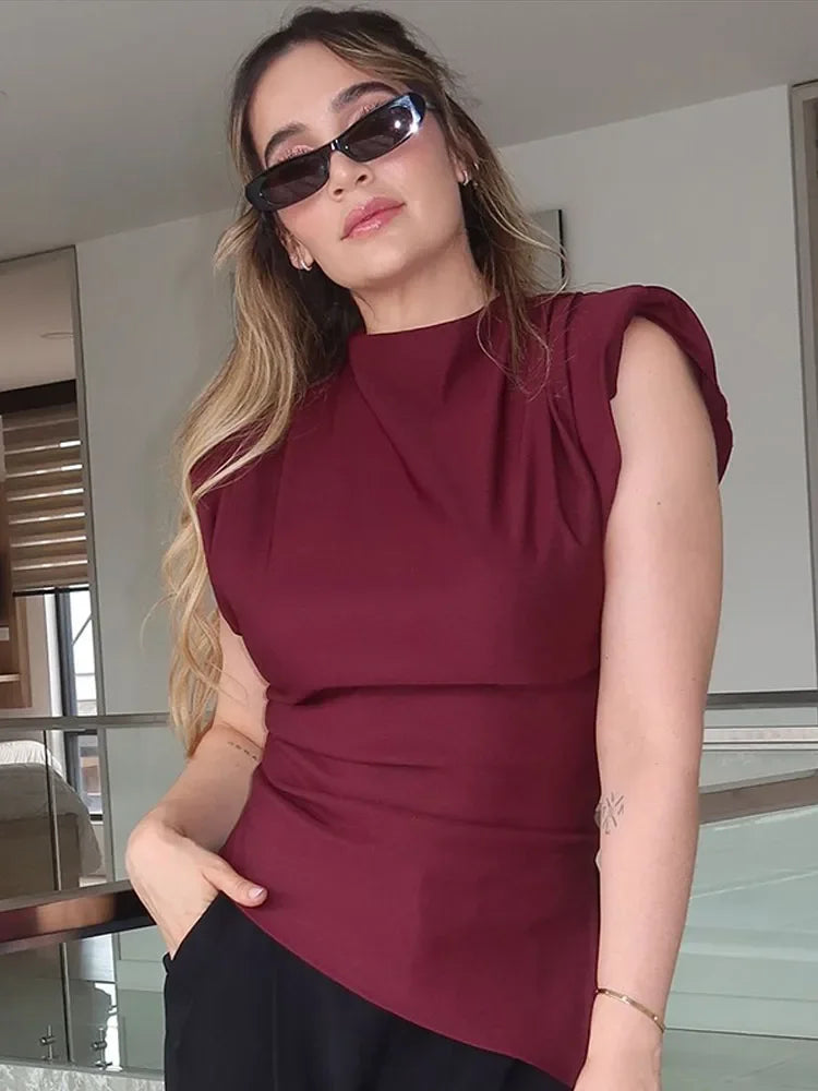 Sabrina | Elegant Veckad Väst Dam – Stilfulla Tillfällen 1