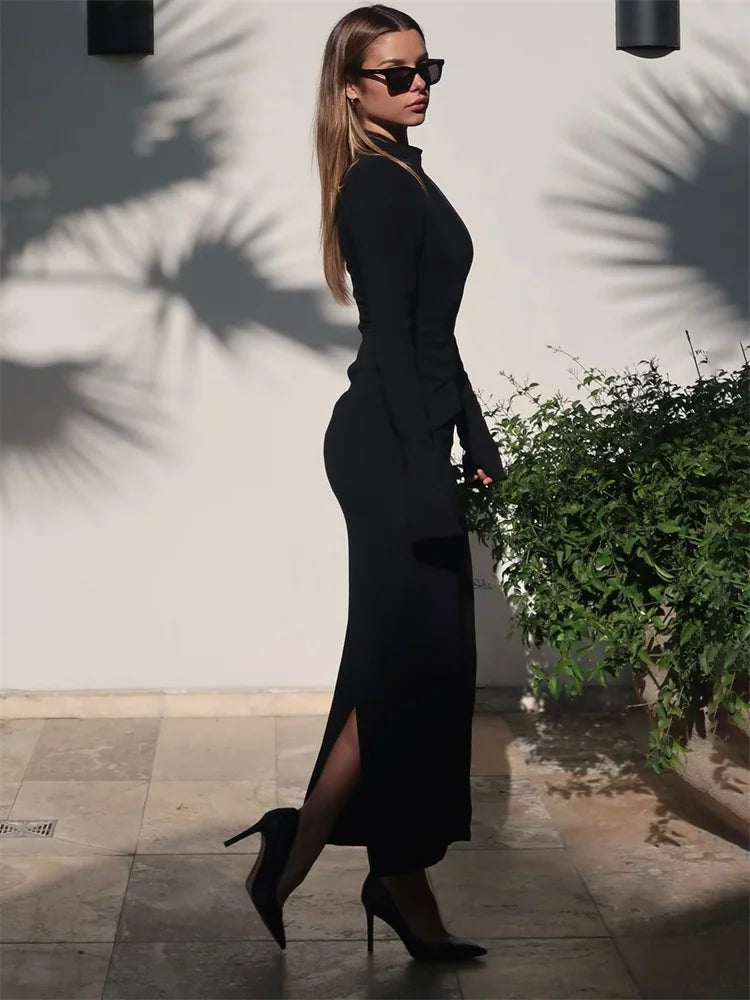 Sofia | Elegant Dam Maxiklänning – Med Fickor och Lång Silhuett 5