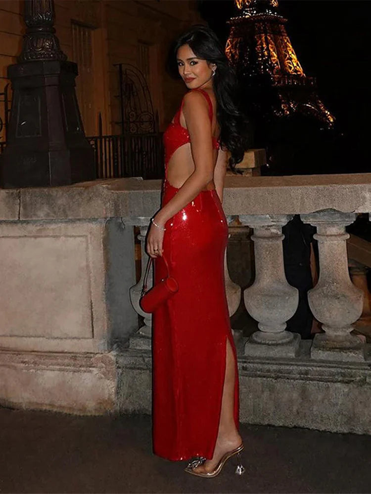 Crystel | Elegant Vit Långklänning – För Festlig Stil Och Tidlös Elegans 2