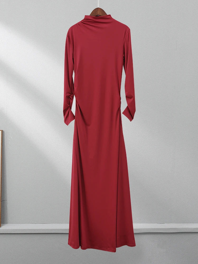 Vasilka | Elegant Sommarklänning Dam – Sköldpaddshals Och Figurnära Passform 4