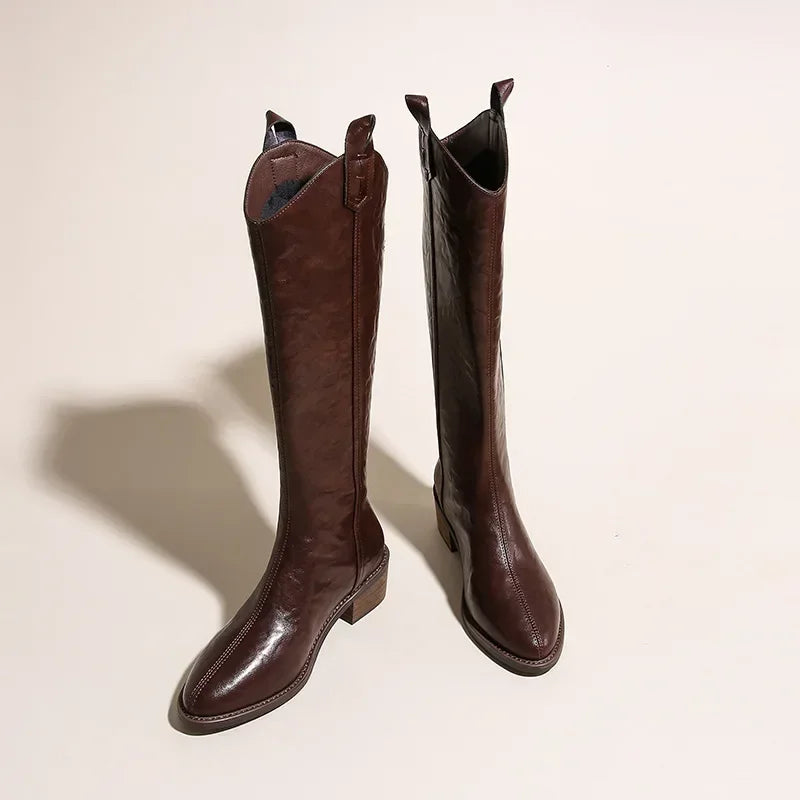 Ushi | Vintage Cowgirl Boots – Tidlös Stil Och Komfort 4