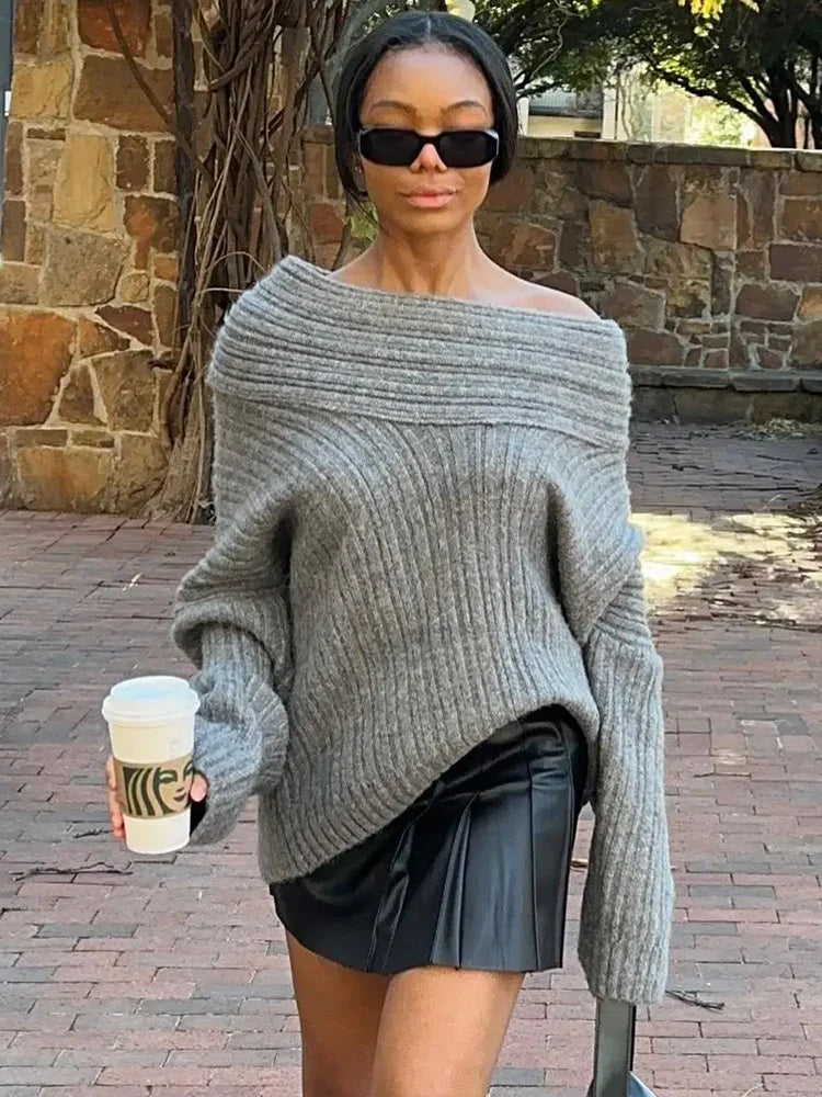 Althea | Elegant Off-Shoulder Skivtröja – För En Smickrande Silhuett 1