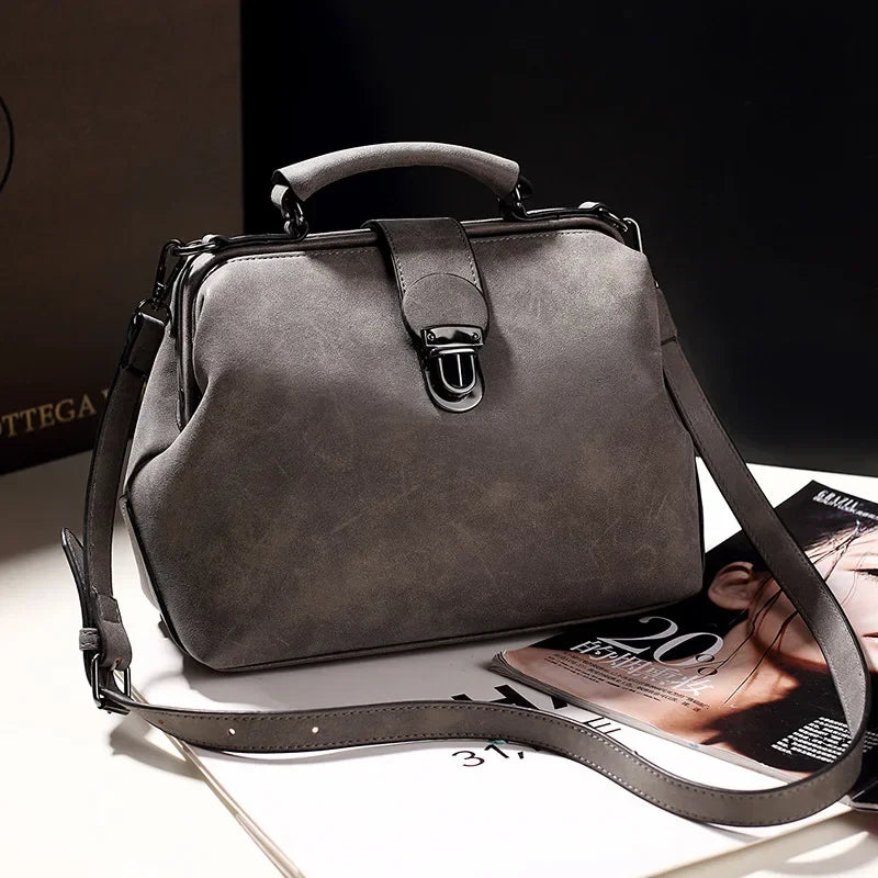 Elva | Lyxig Vintage Läderhandväska Dam För Tidlös Elegans 5