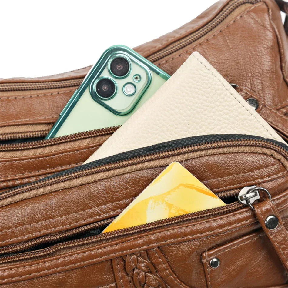 Julia | Handväska Dam – Veganläder Med Tidlös Stil Och Mångsidig Design 16