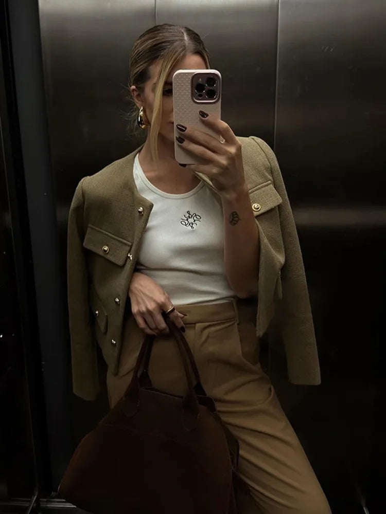 Emberly | Elegant Herr Ullrock Med O-Hals För Stil Och Komfort 3