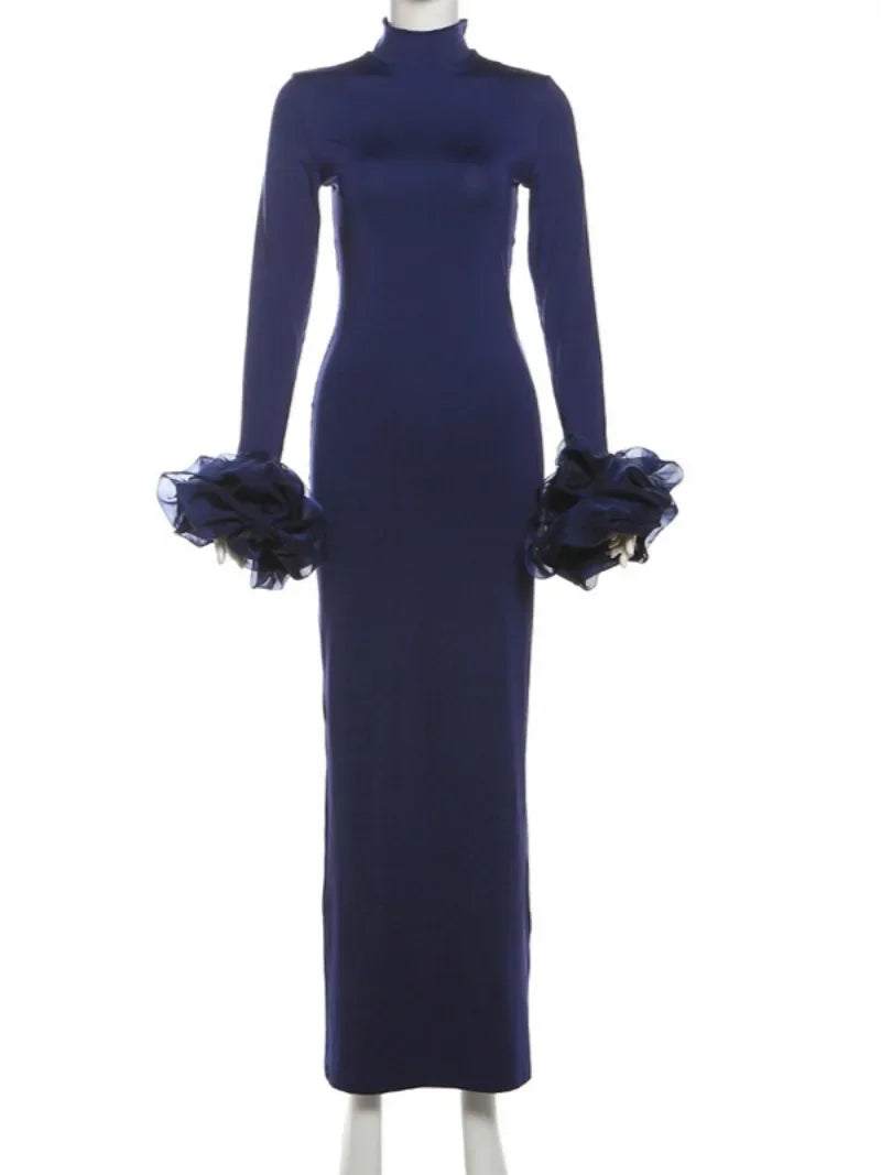 Natana | Elegant Fjärilsärmad Bodycon Klänning – Perfekt För Kvällsevenemang 5