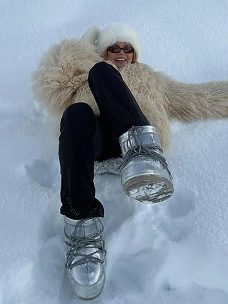 Calla | Snygg Fuskpälsrock – Mjuk Och Fluffig Design För Vintergarderoben 4