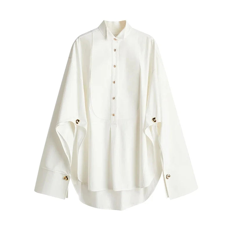 Salma | Elegant Chiffongskjorta – Bekväm Stil för Alla Tillfällen 6