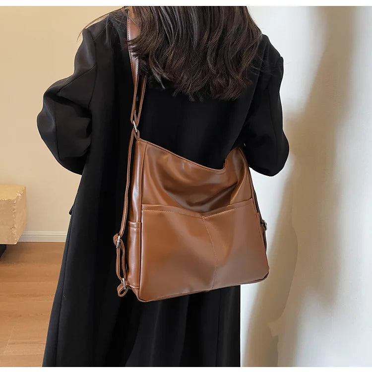 Karen | Konvertibel Axelväska Dam – Veganskt Läder med Justerbara Remmar 2