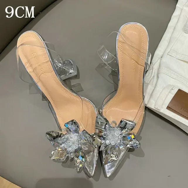 Clara | Eleganta Höga Klackar – Kristalldesign För En Glamourös Look 8