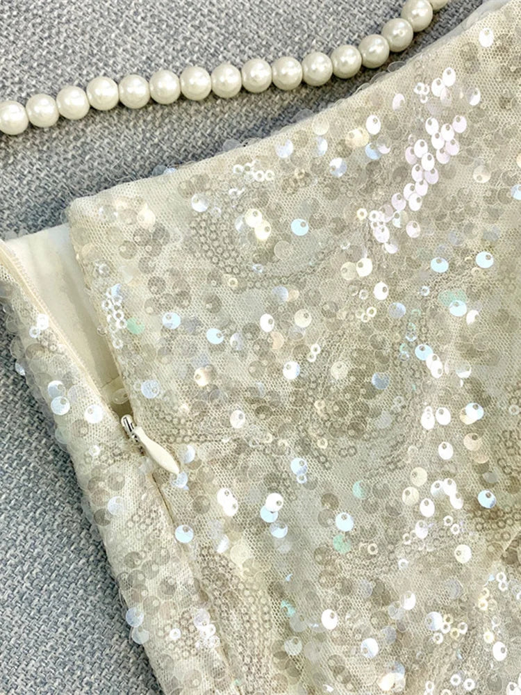 Sakura | Elegant Paljettdesignkjol – För Glamorösa Tillfällen 4