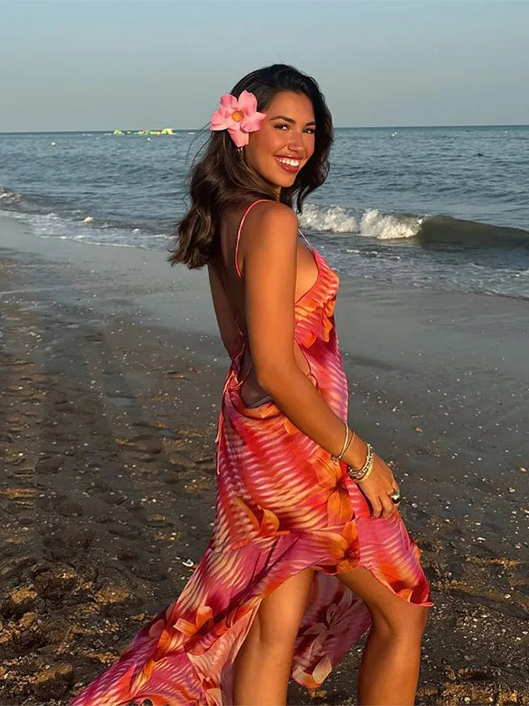 Zahira | Elegant Rygglös Snörningspressklänning – För Festliga Tillfällen 5