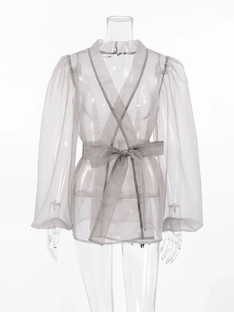 Stephanie | Elegant Chiffongblus För Dam – Perfekt För Alla Tillfällen 5