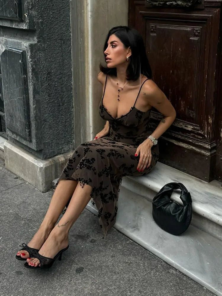 Zelina | Sexig Festklänning Dam – Patchwork Design För Utstickande Stil 6