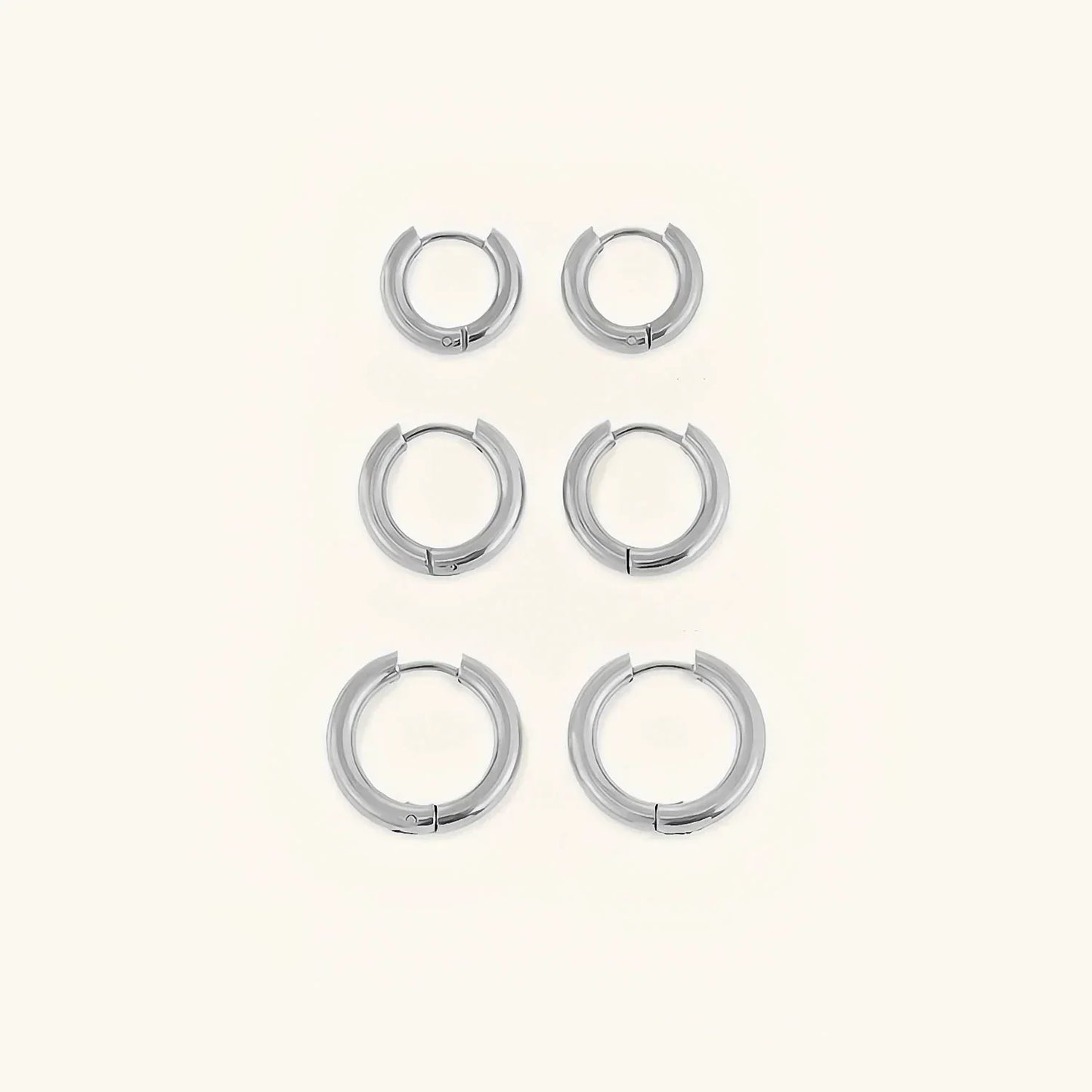 Variant image for Gold Hoop Earrings - Timeless Elegance for Every Occasion, Small Sizes Available-2