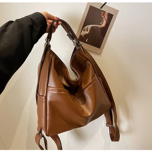 Karen | Konvertibel Axelväska Dam – Veganskt Läder med Justerbara Remmar 1
