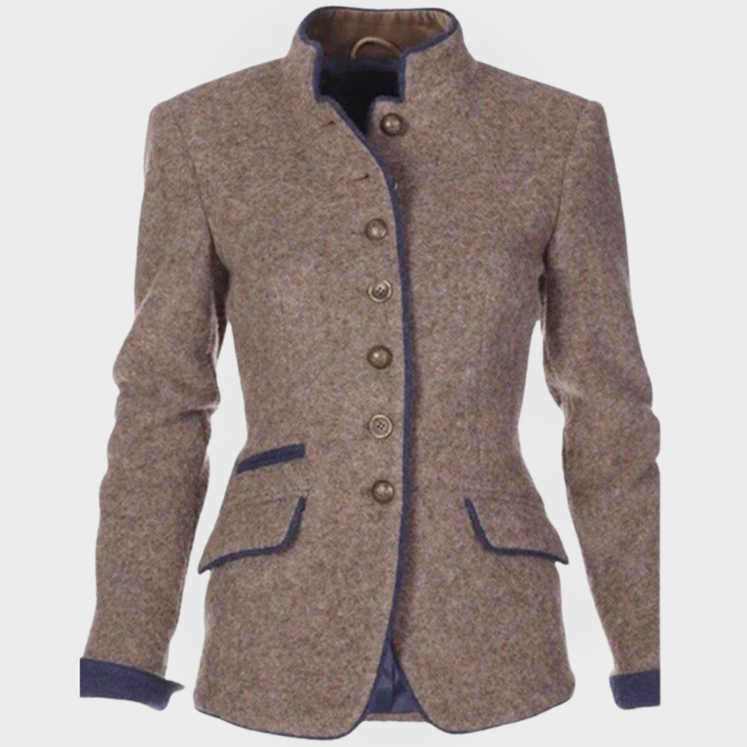 Dam Skinnjacka Svart Storlek M Handgjord Skinn-2