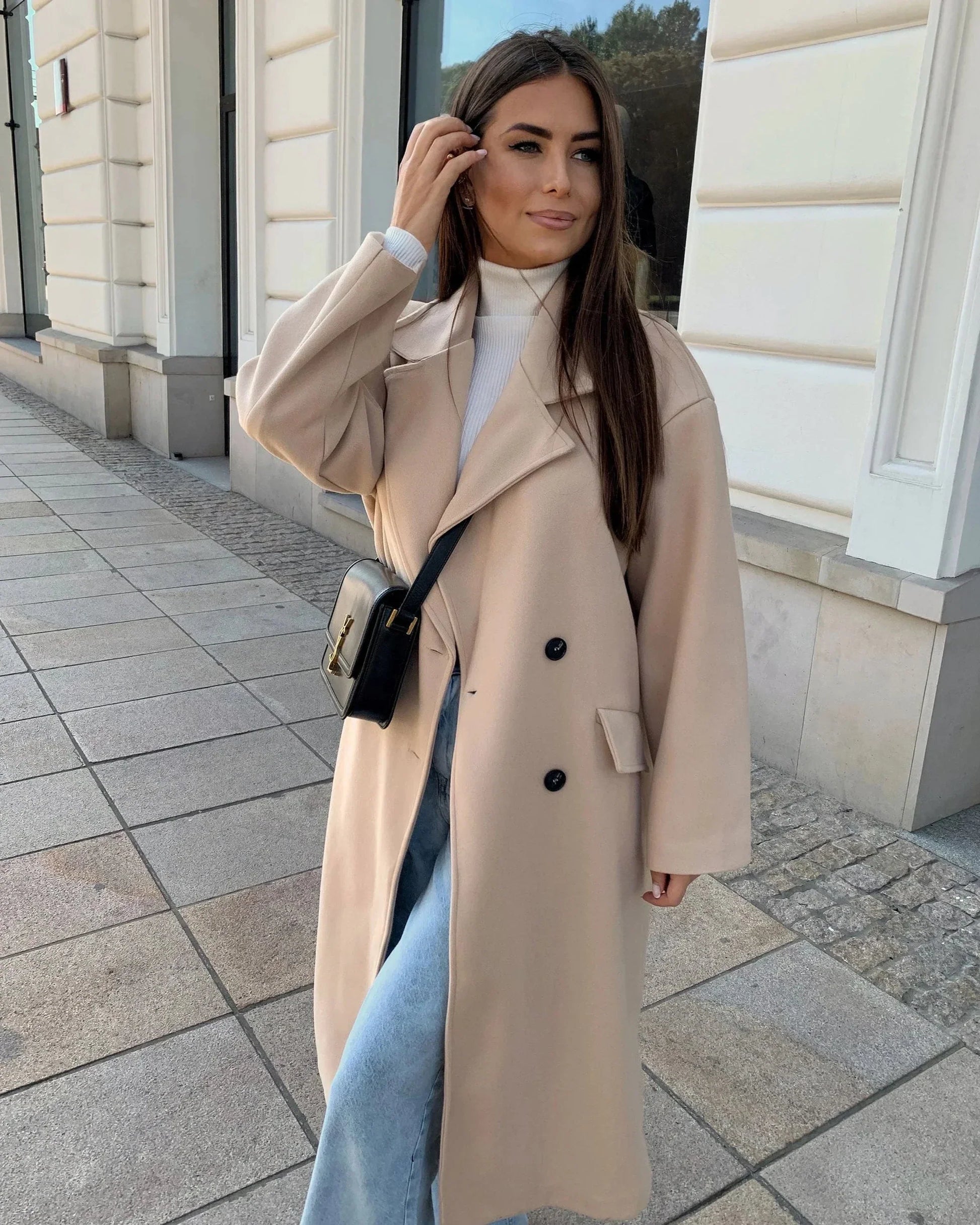 Virginia | Elegant Kappa Med Skräddarsydd Passform För Kalla Månader 4