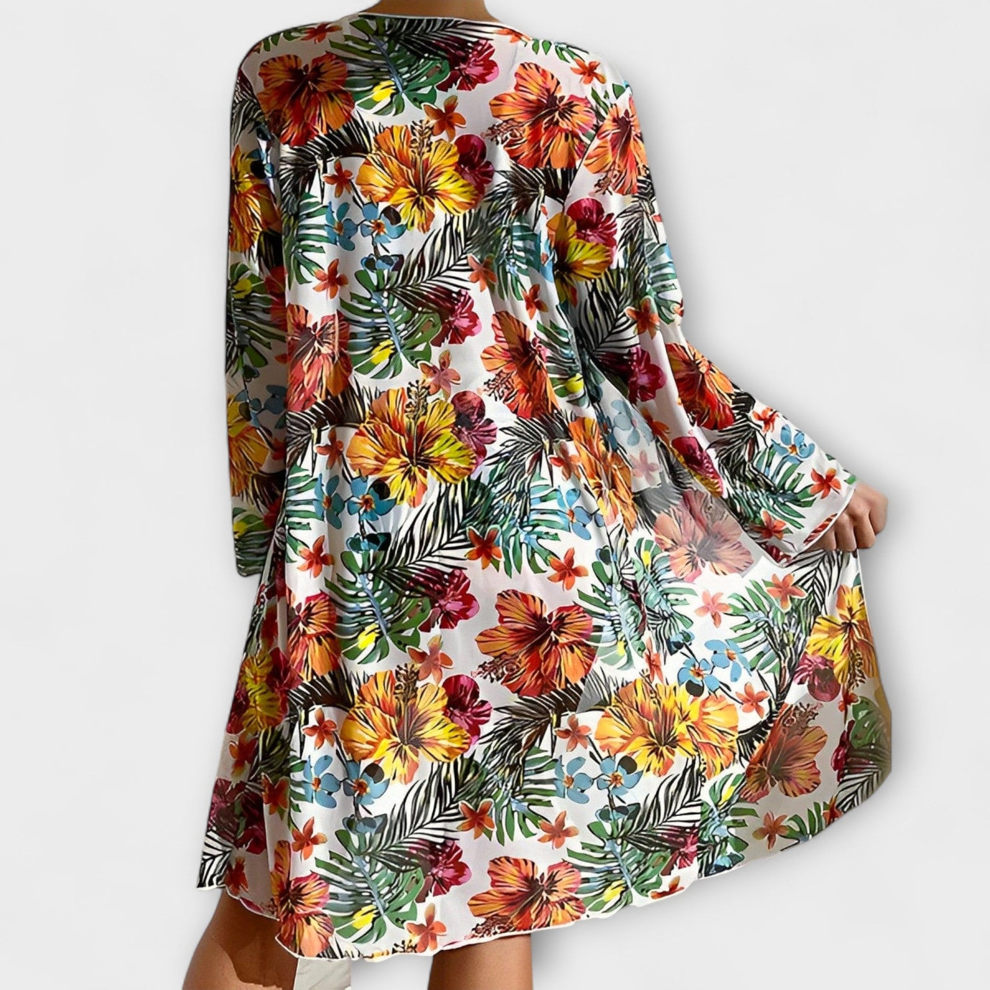 Luna | Elegant Bikini Set För Kvinnor Med Djup V-Hals Och Halterneck-6